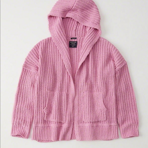 Abercrombie & Fitch Chenille Hooded Cardigan - Picture 5 of 5